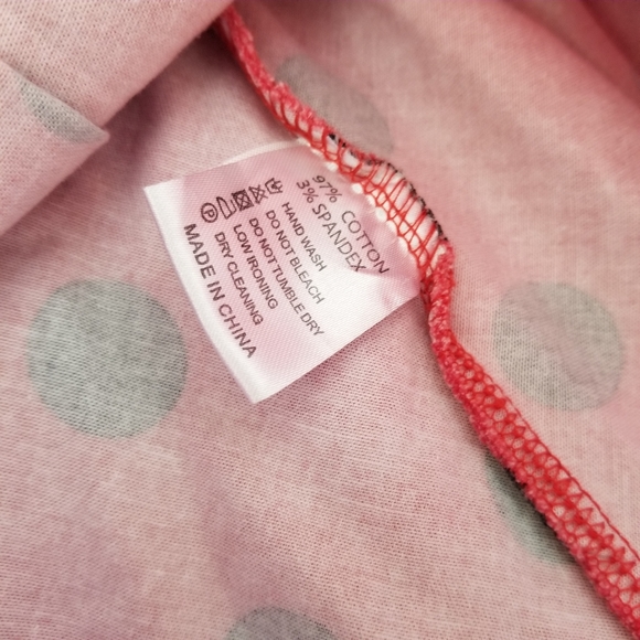 Polka Swing Skirt Red Black - Picture 7 of 9